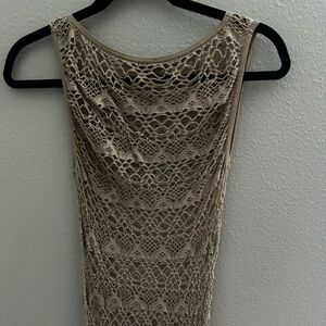 Arden B crochet nylon top